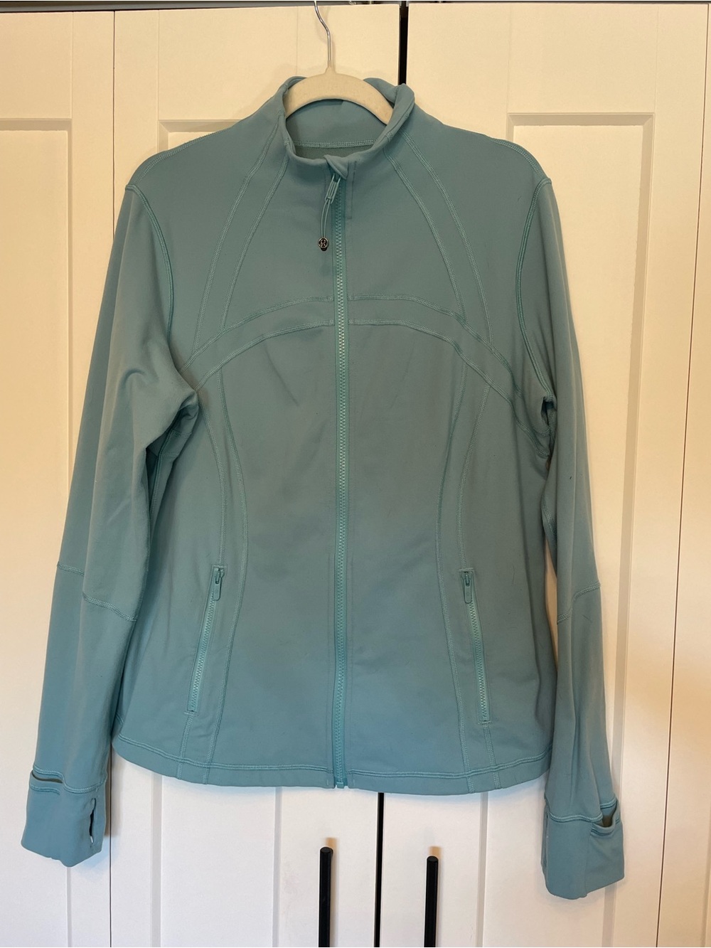 lululemon athletica Light Blue Full-Zip Utility Jacket